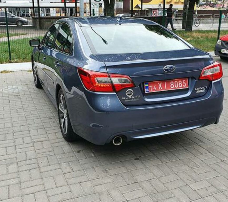 Subaru Legacy 2016