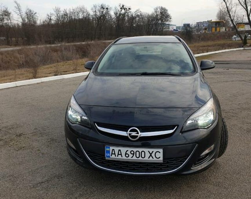 Opel Astra J 2015