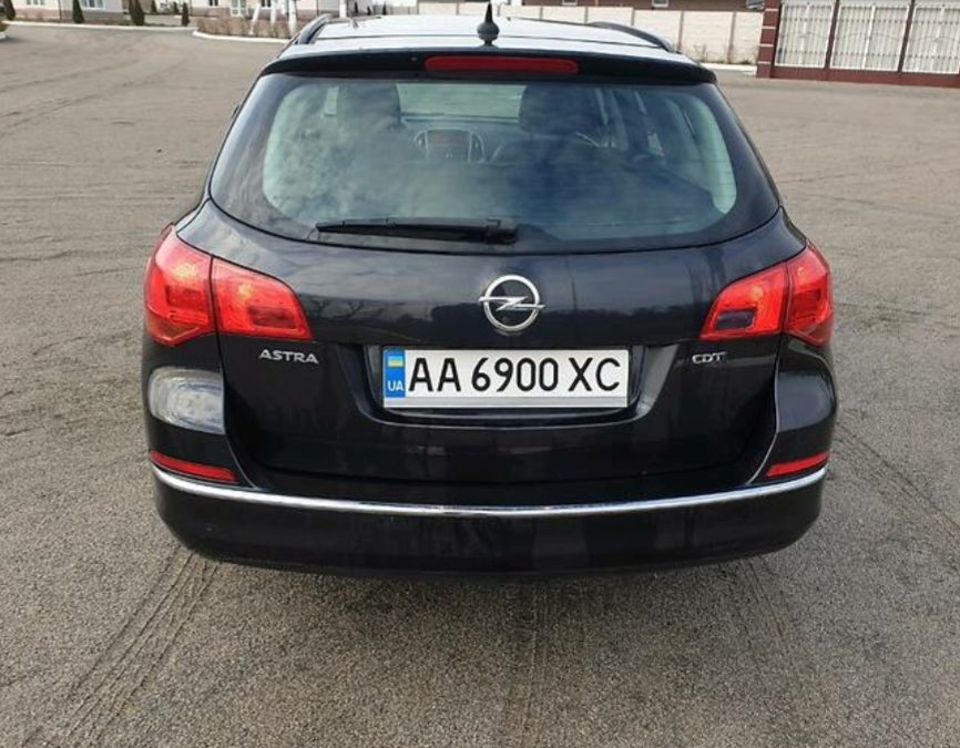 Opel Astra J 2015