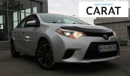 Toyota Corolla 2015