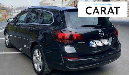 Opel Astra J 2012