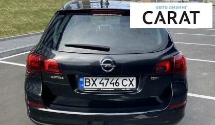 Opel Astra J 2012