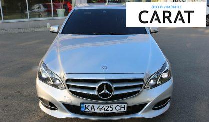 Mercedes-Benz E 250 2015