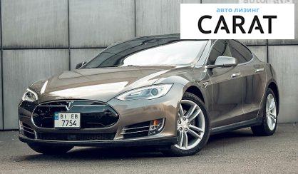 Рассмотреть Tesla Model S 2015 Tesla Model S 2015 - авто лізинг Carat
