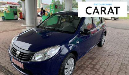 Рассмотреть Dacia Sandero 2009 Dacia Sandero 2009 - авто лізинг Carat