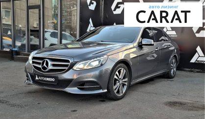 Рассмотреть Mercedes-Benz E 200 2015 Mercedes-Benz E 200 2015 - авто лізинг Carat