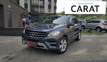 Рассмотреть Mercedes-Benz ML 350 2012 Mercedes-Benz ML 350 2012 - авто лізинг Carat