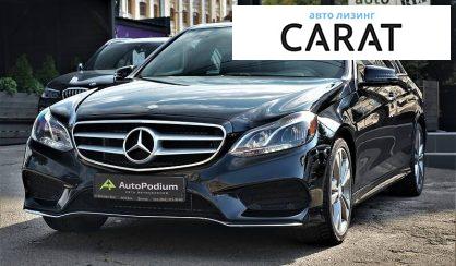 Розглянути Mercedes-Benz E 350 2015 Mercedes-Benz E 350 2015 - авто лізинг Carat