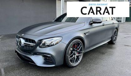 Mercedes-Benz E 63 AMG 2019