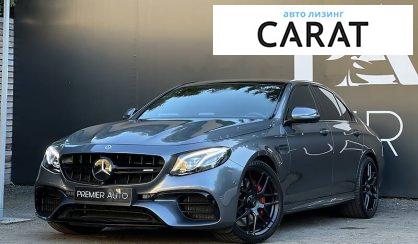 Mercedes-Benz E 63 AMG 2019