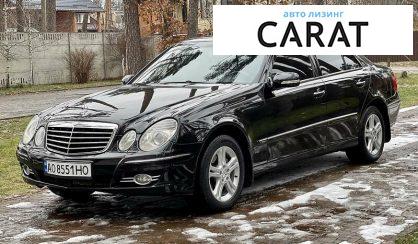 Mercedes-Benz E-Class 2007 Mercedes-Benz E-Class 2007