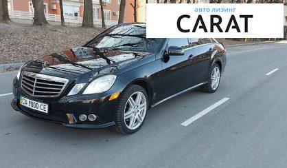 Mercedes-Benz E-Class 2009 Mercedes-Benz E-Class 2009