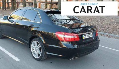 Mercedes-Benz E-Class 2009