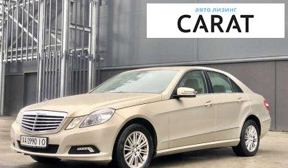 Mercedes-Benz E-Class 2011