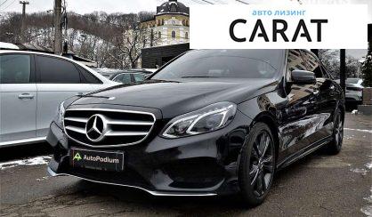 Mercedes-Benz E-Class 2015