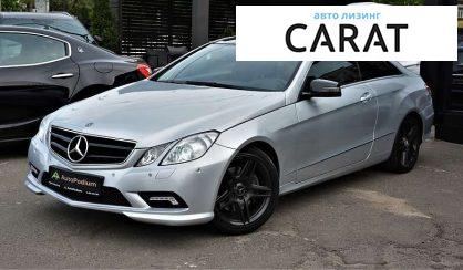 Mercedes-Benz E-Class 2012 Mercedes-Benz E-Class 2012
