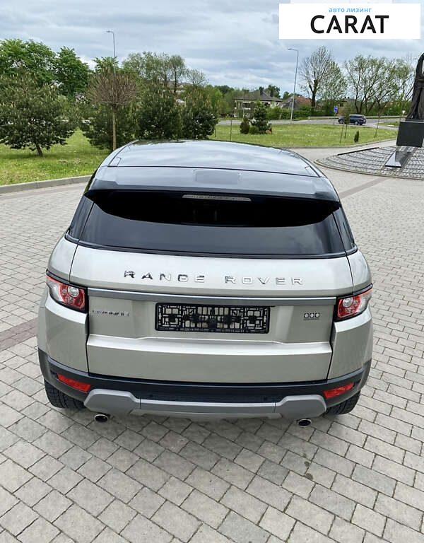 Land Rover Range Rover Evoque 2012