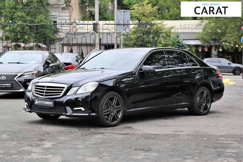 Mercedes-Benz E-Class 2009 Mercedes-Benz E-Class 2009