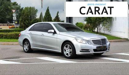 Mercedes-Benz E-Class 2011