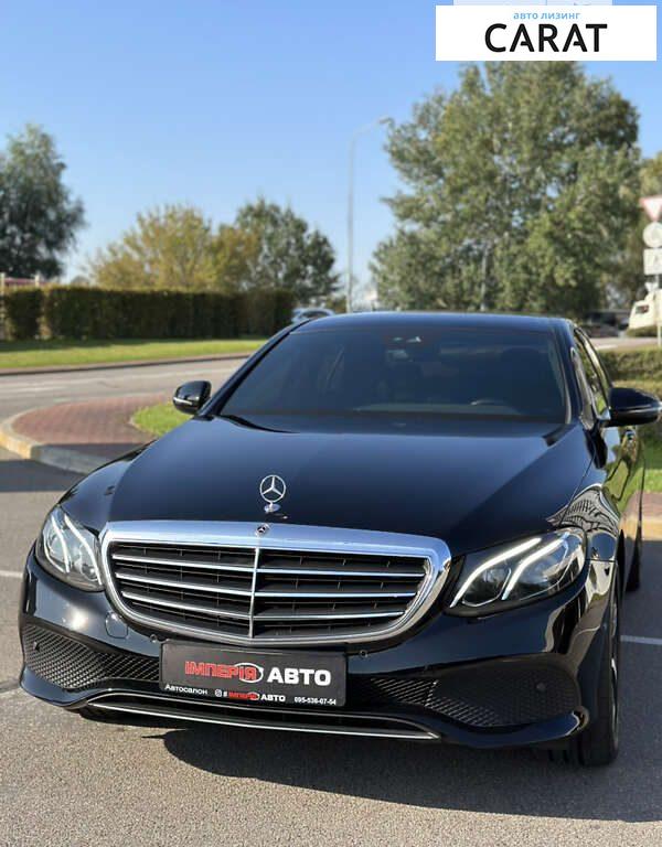 Mercedes-Benz E-Class 2019