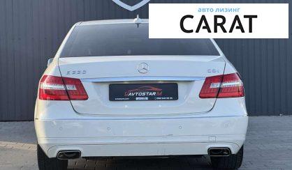 Mercedes-Benz E-Class 2012 Mercedes-Benz E-Class 2012