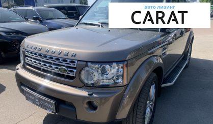 Рассмотреть Land Rover Discovery 2010 Land Rover Discovery 2010 - авто лізинг Carat