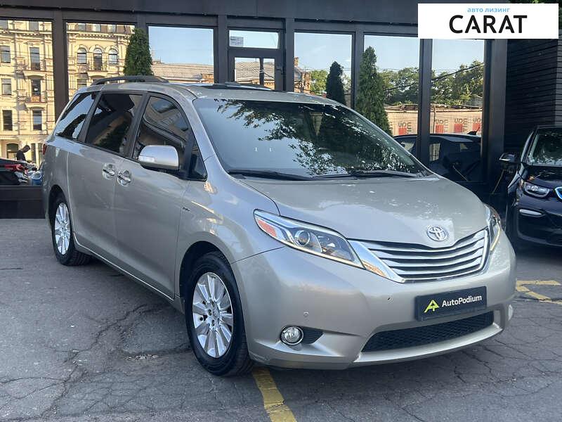Toyota Sienna 2016 Toyota Sienna 2016