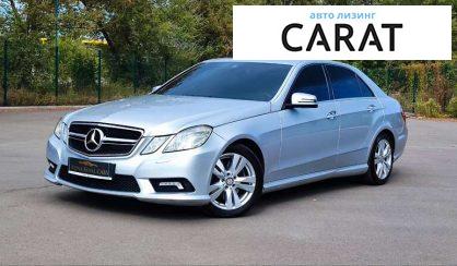 Mercedes-Benz E-Class 2012