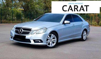 Mercedes-Benz E-Class 2012