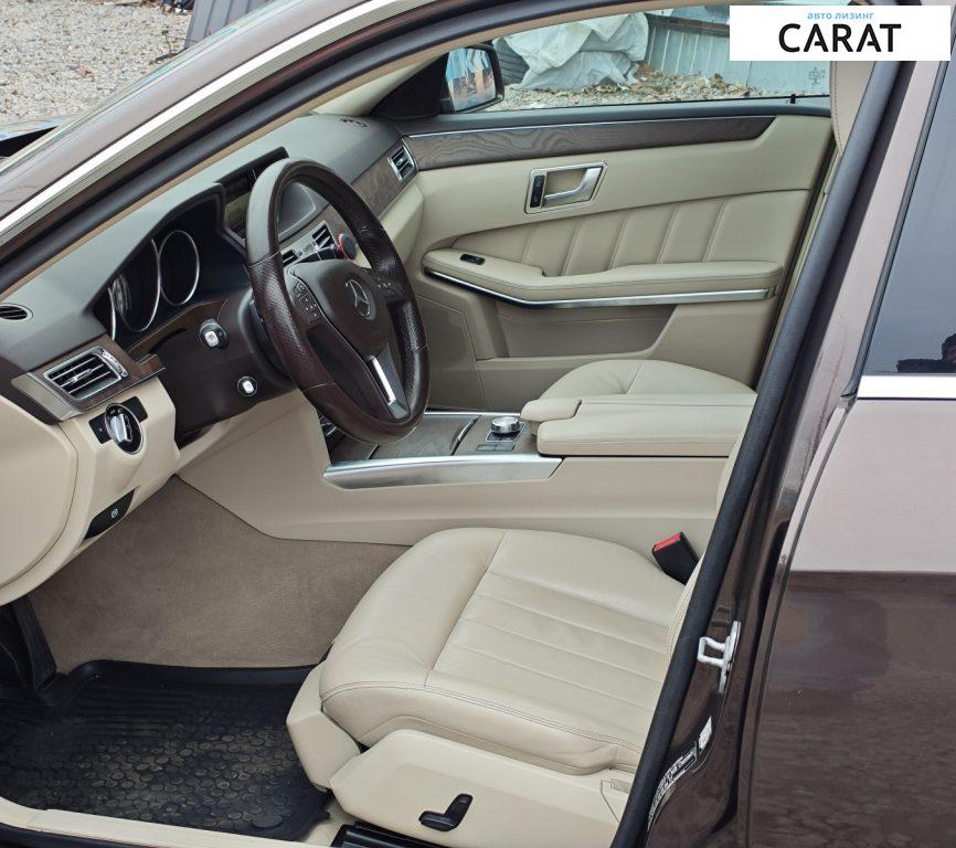 Mercedes-Benz E-Class 2013