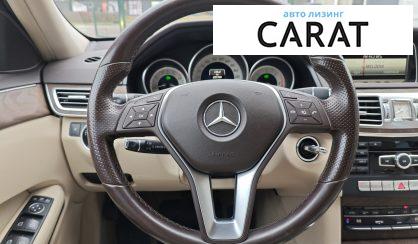 Mercedes-Benz E-Class 2013
