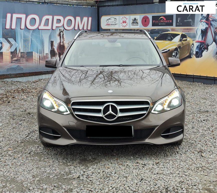 Mercedes-Benz E-Class 2013