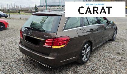 Mercedes-Benz E-Class 2013