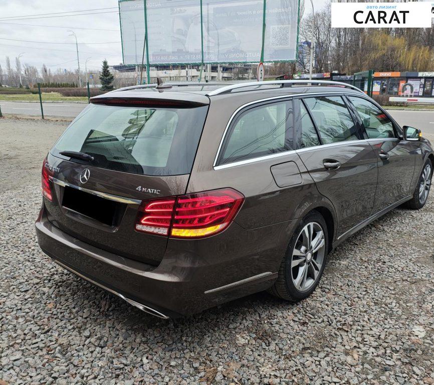Mercedes-Benz E-Class 2013