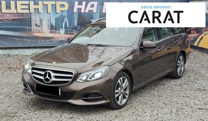 Mercedes-Benz E-Class 2013