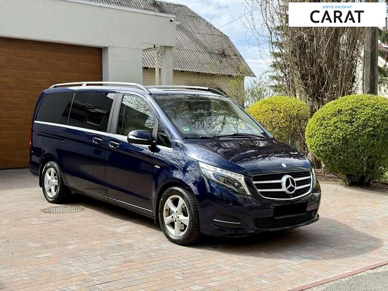 Mercedes-Benz V-Class 2016 Mercedes-Benz V-Class 2016