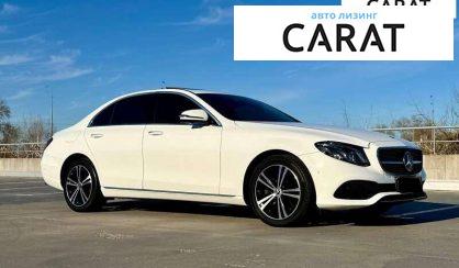 Mercedes-Benz E-Class 2019