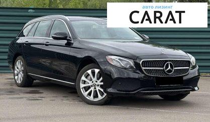 Mercedes-Benz E-Class 2019