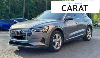 Audi e-tron 2019