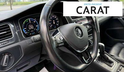 Volkswagen e-Golf 2020