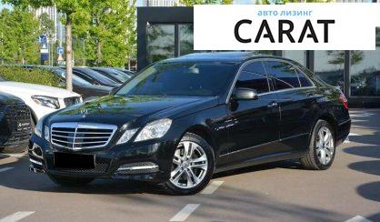 Mercedes-Benz E-Class 2011