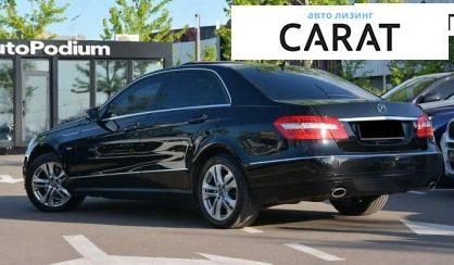 Mercedes-Benz E-Class 2011