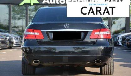 Mercedes-Benz E-Class 2011
