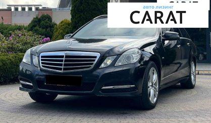 Mercedes-Benz E-Class 2011
