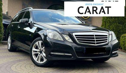 Mercedes-Benz E-Class 2011