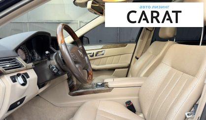 Mercedes-Benz E-Class 2011
