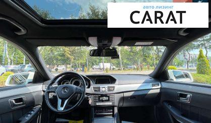 Mercedes-Benz E-Class 2013