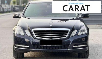Mercedes-Benz E-Class 2011
