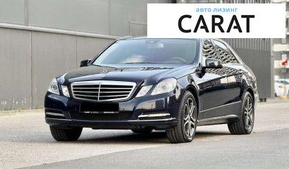 Mercedes-Benz E-Class 2011