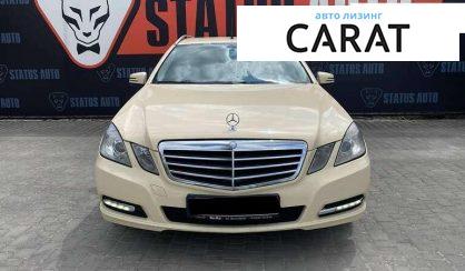 Mercedes-Benz E-Class 2013